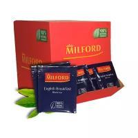 Чай черный Milford English breakfast в пакетиках, классический, натуральный, 200 пак