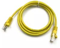 Патч-корд Buro UTP 4 пары cat5E CCA molded 1.5м желтый RJ-45 (m)-RJ-45 (m)