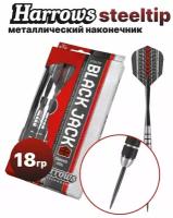 Профессиональные дротики Harrows STEELTIP Black Jack 18 гр