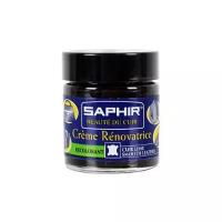 0852 Восстановитель кожи Saphir Creme Renovatrice (жидкая кожа), Цвет Saphir 01 Black (Черный)