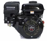 Двигатель бензиновый Lifan 170F-R D20 (7л. с, 212куб. см, вал 20мм, ручной старт)