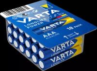 Батарейки Varta Longlife Power, 4903, щелочные, AAA, LR03, 18 шт