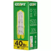 Электрическая лампа старт галог. капс.40W G9 220V CL, 4 шт