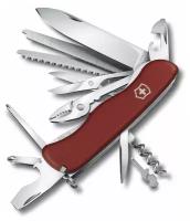 Нож Victorinox WorkChamp 111 мм, 21 функция, красный