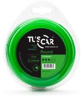 Леска для триммера TUSCAR Round Standart, 2.4 мм* 12м