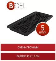 Каплесборник BOEL из противоударного пластика, 5шт. Размер: 30см х 15 см