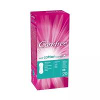 Carefree прокладки ежедневные Cotton extract без запаха, 2 капли