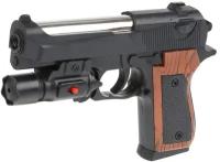 284922 Пистолет (п) с лазер. прицелом, с пульками P2117 в пак. в кор.2*84шт