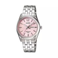 Наручные часы CASIO LTP-1335D-5A, розовый, серебряный