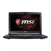 Ноутбук MSI GT62VR 6RE Dominator Pro (1920x1080, Intel Core i7 2.6 ГГц, RAM 16 ГБ, SSD 128 ГБ, HDD 1000 ГБ, GeForce GTX 1070, Win10 Home)