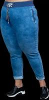 Miss Renna, джинсы SPORT, цвет голубой, большие размеры, р.60