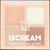 Мини-палетка теней для век ISCREAM DESSERTS (cookies) тон 01-04