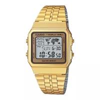 Наручные часы CASIO Vintage A500WGA-9, золотой, серебряный
