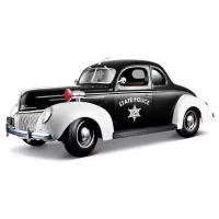 Легковой автомобиль Maisto Ford Deluxe 1939 Police (31366) 1:18