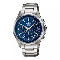 Наручные часы CASIO Edifice EFR-527D-2A, серебряный, синий