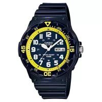 Наручные часы CASIO Collection MRW-200HC-2B, синий, желтый