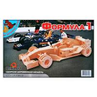 Сборная модель Мир деревянных игрушек Формула 1 (П081)