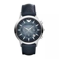 Наручные часы EMPORIO ARMANI Renato, серебряный, фиолетовый