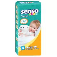 Подгузники «Senso baby» Ecoline Maxi (7-18 кг), 40 шт