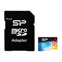 32Gb - Silicon Power Superior Pro MicroSDHC Class 10 Uhs-i U3 Sp032gbsthdu3v20sp с адаптером SD (Ори