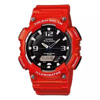 Наручные часы CASIO AQ-S810WC-4A, красный, черный