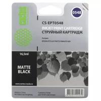 Картридж cactus CS-EPT0548, 450 стр, черный матовый