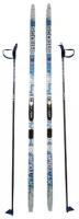 Лыжный комплект STC Brados Tour с креплением NNN 205 step (бело-голубой)