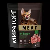 Сухой корм для кошек Мираторг Meat с сочным ягненком для взрослых кошек