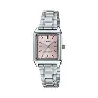 Наручные часы CASIO LTP-V007D-4E, серебряный, розовый
