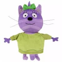 Мягкая игрушка Мульти-Пульти Три кота Горчица, 14 см, фиолетовый/зеленый