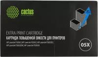 Картридж лазерный Cactus CS-CE505X-MPS черный (13000стр.) для HP LaserJet P2050 /P2055 /P2055D/ P2055DN / P2055X