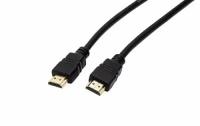 Кабель HDMI Filum FL-C-HM-HM-1M 1 м., ver.2.0b, медь, черный, разъемы: HDMI A male-HDMI A male, пакет