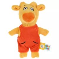Мягкая игрушка Мульти-Пульти Оранжевая корова Теленок Бо 17 см, озвученная