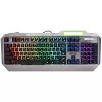 Клавиатура Defender Stainless Steel GK-150DL RU RGB Silver USB серый