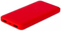 Внешний аккумулятор ROMBICA NEO PB100 Red, 10 000 мАч, Soft-touch, красный