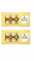 Конфеты Ferrero Rocher из молочного шоколада с лесным орехом 75 г 2 штуки