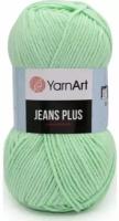 Пряжа YarnArt Jeans PLUS мятный (79), 55%хлопок/45%акрил, 160м, 100г, 2шт
