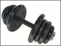 Гантель разборная обрезиненная Barbell Atlet 24 кг