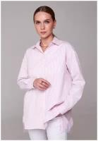 Рубашка IRINA EGOROVA, размер 40-42, розовый