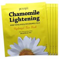 Petitfee Гидрогелевая маска Chamomile Lightening с экстрактом ромашки