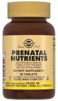 Solgar Prenatal Nutrients таб