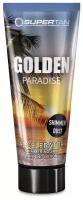 Super Tan Golden Paradise антиоксидантный увлажняющий ускоритель загара с мерцанием 200 мл