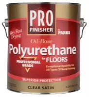 PRO Finisher Oil Base Polyurethane Профессиональный полиуретановый лак для пола (матовый, 3,78 л)