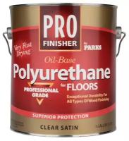 PRO Finisher Oil Base Polyurethane Профессиональный полиуретановый лак для пола (глянцевый, 3,78 л)