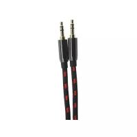 Кабель Урал mini jack 3.5 mm - mini jack 3.5 mm DECIBEL (mini jack 3,5mm– mini jack 3,5mm), 1.5 м, черный