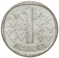 Финляндия 1 марка (markka) 1964 S