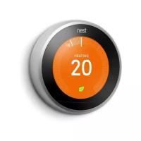 Терморегулятор Nest Learning Thermostat 3.0 Серебристый (T3007ES)