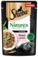 Корм для кошек Sheba Nature's Collection с лососем и горохом