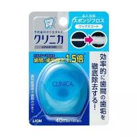 Зубная нить Lion Япония Clinica Sponge Floss, 40 м