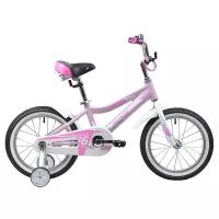 Детский велосипед Novatrack Novara 16 (2019) розовый 10.5